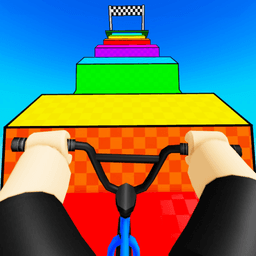 Obby But You're on a Bike